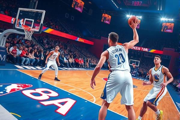 NBA精彩对决，马刺与勇士的录像回顾