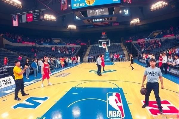 NBA场下录像，记录荣耀与汗水