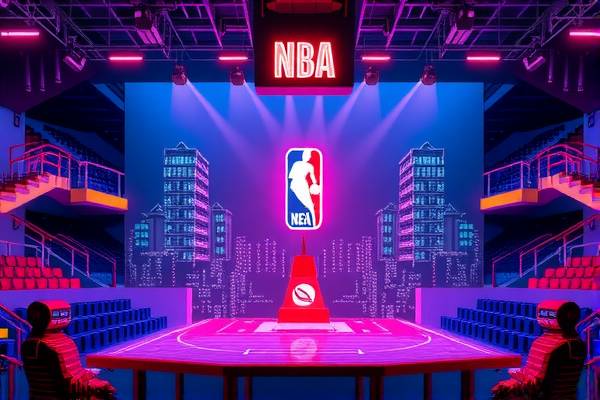 NBA录像的魅力,无声胜有声的篮球艺术